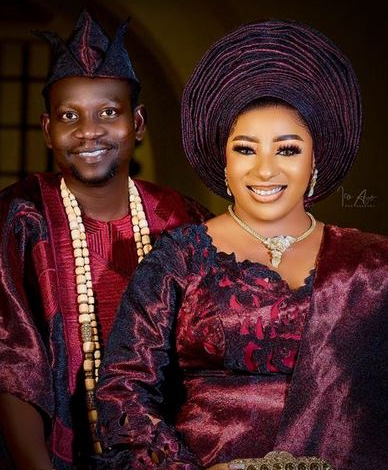 Mide Martins And Husband Afeez, Celebrate 18th Wedding Anniversary