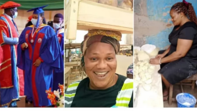 Single Mother Who Graduated With First Class, Returns to Hawking After National Service