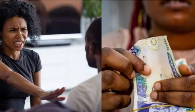 “Is it for garri?” – Nigerian lady mocks man who sent her N20k after she begged him for money(Photos /Video