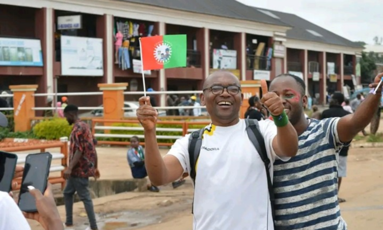 Peter Obi's Lookalike Spotted In Jos (Pictures)