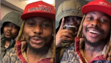 “Badoo no wan hear story, He dey follow him golden goose everywhere”– Netizens reacts to a video of Olamide and Asake