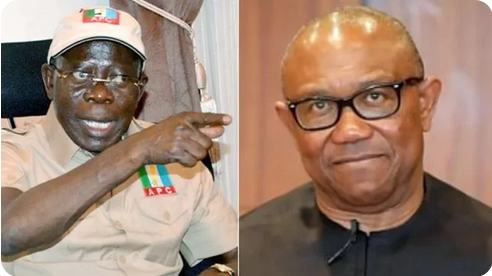 You should be ashamed of yourself - Labour party slams Adams Oshiomole for using insecurity to campaign against Peter Obi