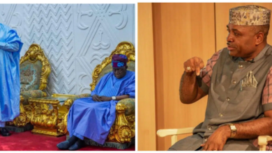"You Slept Off During Courtesy Visit, Are You On A Vigil?" Actor Kenneth Okonkwo Ask Tinubu