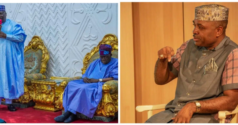 "You Slept Off During Courtesy Visit, Are You On A Vigil?" Actor Kenneth Okonkwo Ask Tinubu