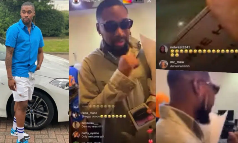 Sheggz receives iPhone 14, N2 million, and others from fans (Video)