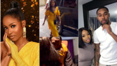 Bella Reacts As Sheggz’s Sister, Tomi Pays Him A Surprise Visit From London