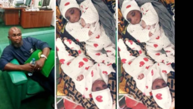 Nigerian man celebrates as he becomes father of twins after 18 years of marriage
