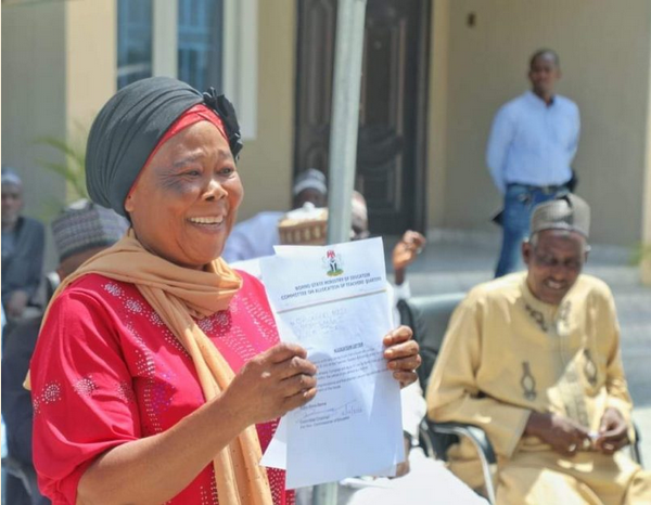 Mrs. Mazi, a well-known Igbo teacher, among Twenty-Four Beneficiaries of Houses in Borno