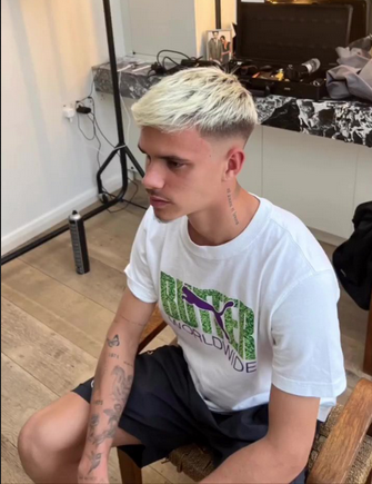 David Beckham’s son Romeo joins world-class footballers in using celebrity barber as he shows off new look